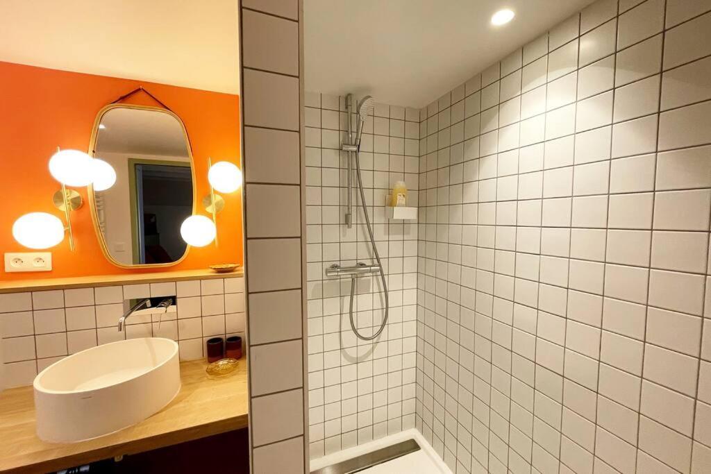 Appartement Moonrise - Plage 50M - Rue Gratuite 생말로 외부 사진