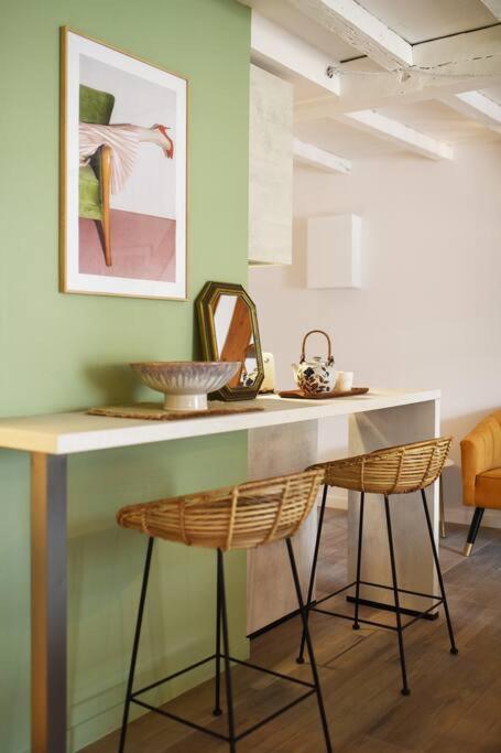 Appartement Moonrise - Plage 50M - Rue Gratuite 생말로 외부 사진