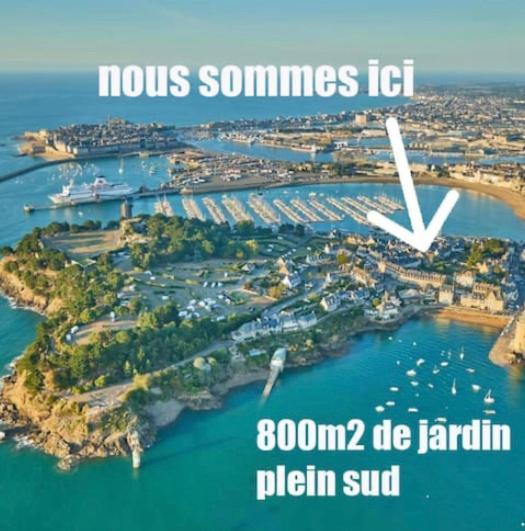 Appartement Moonrise - Plage 50M - Rue Gratuite 생말로 외부 사진
